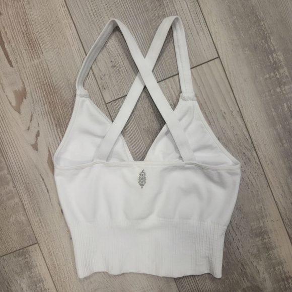 FP Movement Good Karma Fitted Criss- Cross Back Crop Tank - Picture 9 of 9